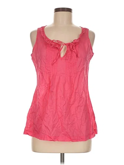 Pre-owned Gap Outlet Sleeveless Blouse In Pink