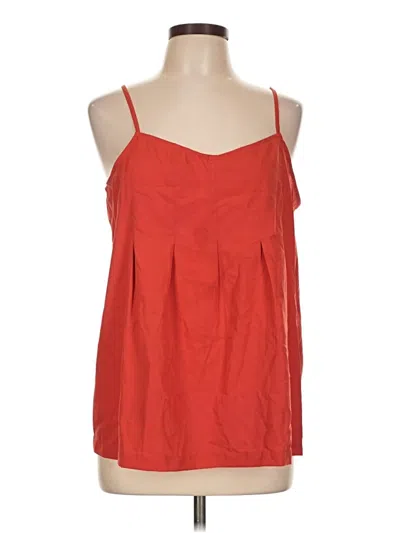 Pre-owned Gap Outlet Sleeveless Blouse In Red