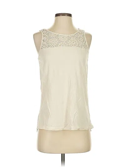 Pre-owned Gap Outlet Sleeveless T-shirt In White