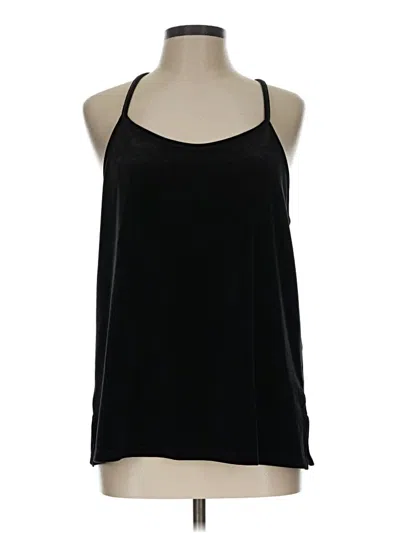 Pre-owned Gap Outlet Sleeveless Top Black Halter Neckline Tops