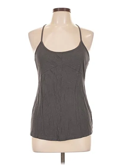Pre-owned Gap Outlet Sleeveless Top Gray Halter Neckline Tops