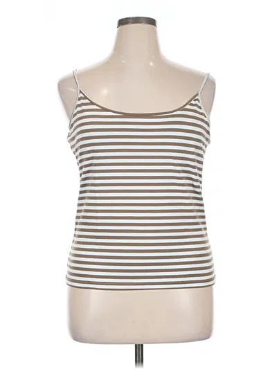 Pre-owned Gap Outlet Sleeveless Top Ivory Sweetheart Neckline Tops In White