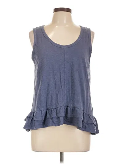Pre-owned Gap Outlet Sleeveless T-shirt In Blue