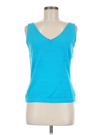 Pre-owned Gap Outlet Sleeveless T-shirt In Blue