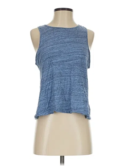 Pre-owned Gap Outlet Sleeveless T-shirt In Blue