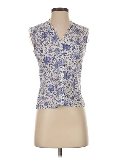 Pre-owned Gap Outlet Sleeveless T-shirt In Blue