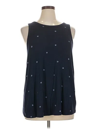 Pre-owned Gap Outlet Sleeveless T-shirt In Blue