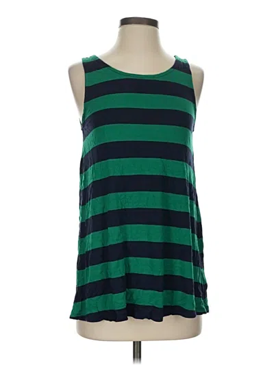 Pre-owned Gap Outlet Sleeveless T-shirt In Green