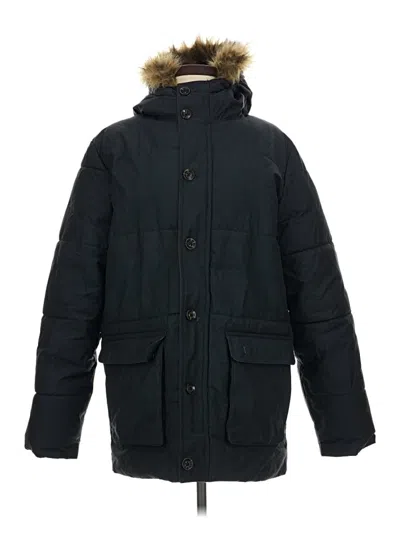 Pre-owned Gap Outlet Snow Jacket In Black