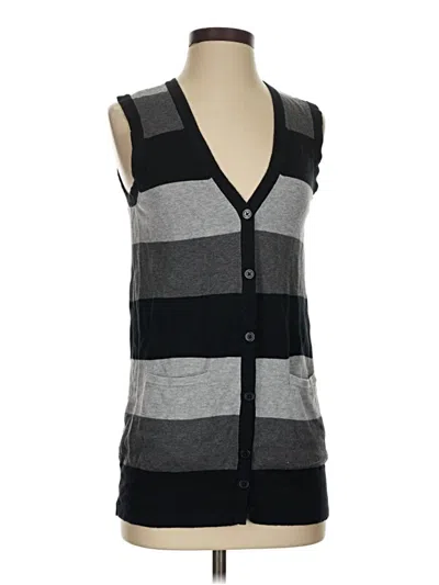 Pre-owned Gap Outlet Sweater Vest In Black