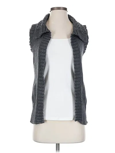 Pre-owned Gap Outlet Sweater Vest In Gray