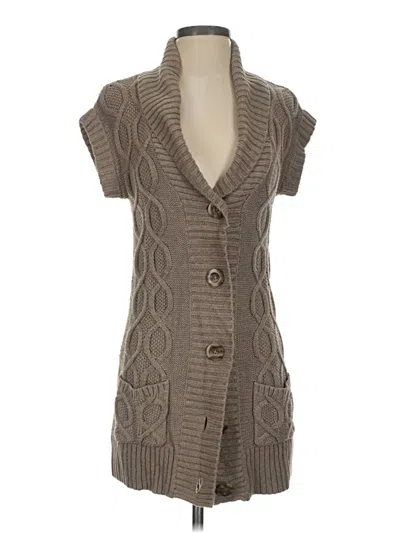 Pre-owned Gap Outlet Sweater Vest In Gray