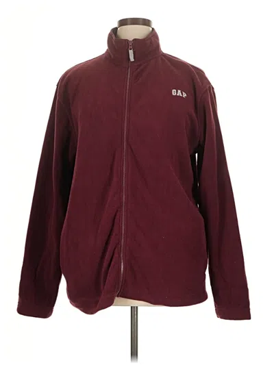 Pre-owned Gap Outlet Sweatshirt In Burgundy