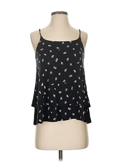 Pre-owned Gap Outlet Tank Top Black Halter Neckline Tops