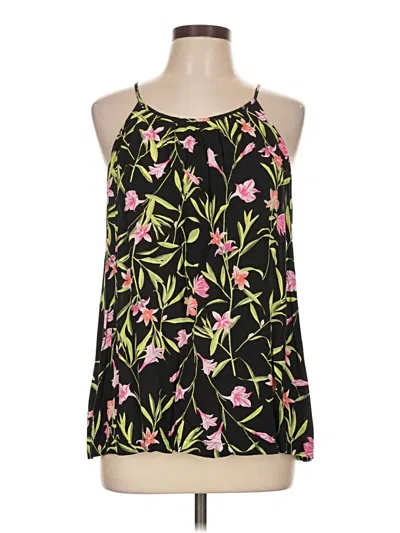 Pre-owned Gap Outlet Tank Top Black Halter Neckline Tops