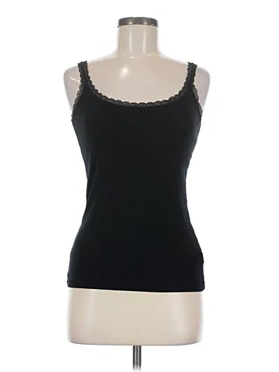 Pre-owned Gap Outlet Tank Top Black Sweetheart Neckline Tops