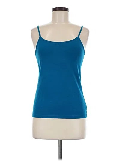 Pre-owned Gap Outlet Tank Top Blue Halter Neckline Tops