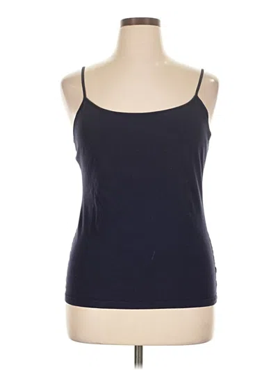 Pre-owned Gap Outlet Tank Top Blue Strapless Neckline Tops