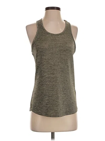 Pre-owned Gap Outlet Tank Top Brown Halter Neckline Tops