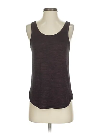 Pre-owned Gap Outlet Tank Top Brown Strapless Neckline Tops