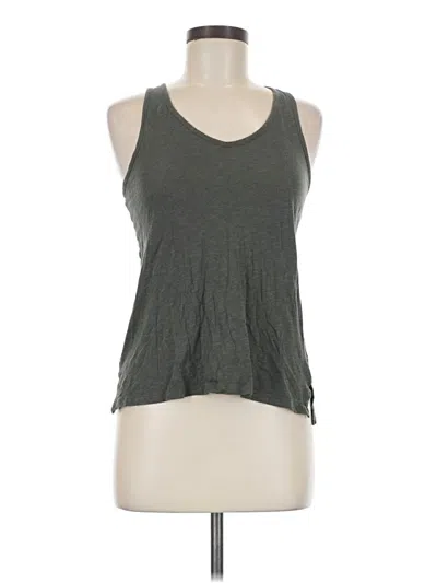Pre-owned Gap Outlet Tank Top Gray Halter Neckline Tops