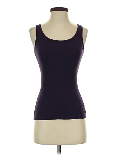 Pre-owned Gap Outlet Tank Top Purple Strapless Neckline Tops