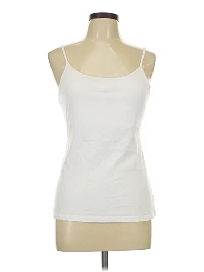 Pre-owned Gap Outlet Tank Top White Strapless Neckline Tops
