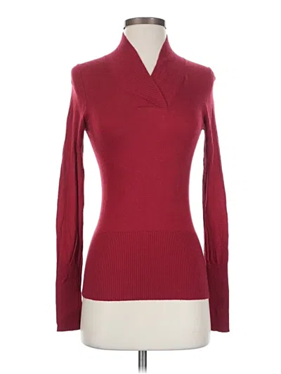 Pre-owned Gap Outlet Turtleneck Sweater In Burgundy