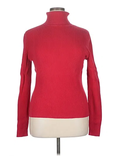 Pre-owned Gap Outlet Turtleneck Sweater In Red