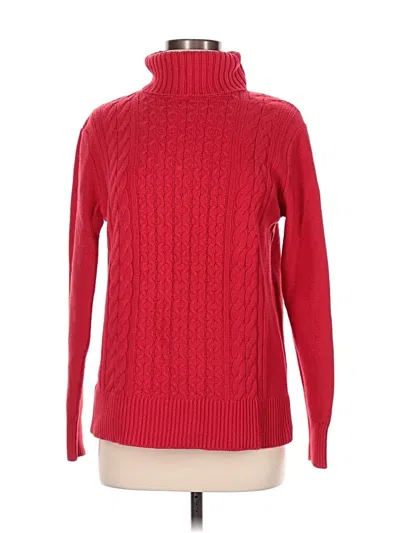 Pre-owned Gap Outlet Turtleneck Sweater In Red