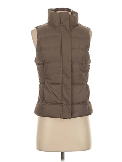 Pre-owned Gap Outlet Vest In Brown