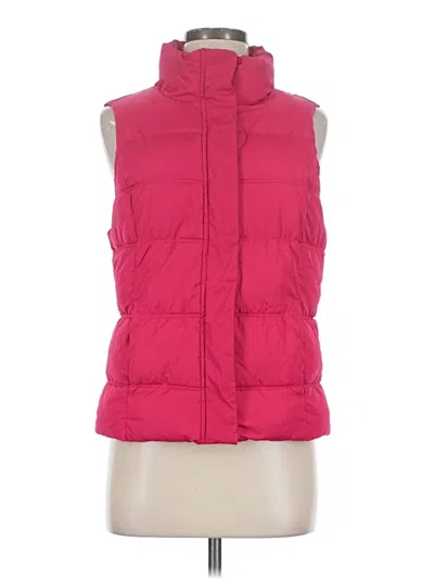 Pre-owned Gap Outlet Vest In Pink