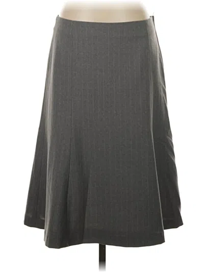 Pre-owned Gap Outlet Wool Skirt In Gray