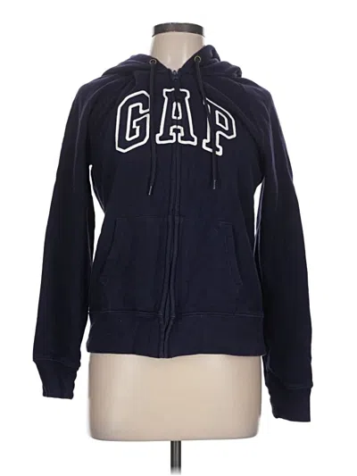 Pre-owned Gap Outlet Zip Up Hoodie In Blue