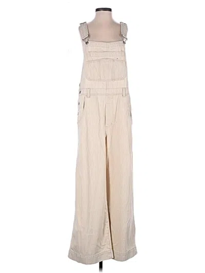 Pre-owned Gap Overalls In Ivory