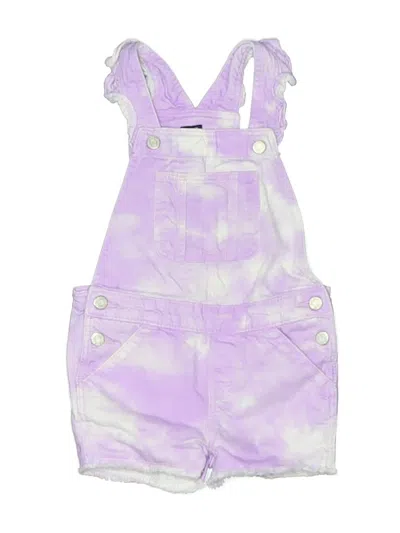 Pre-owned Gap Kids' Overalls In Purple