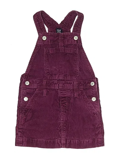 Pre-owned Gap Kids' Overalls In Purple