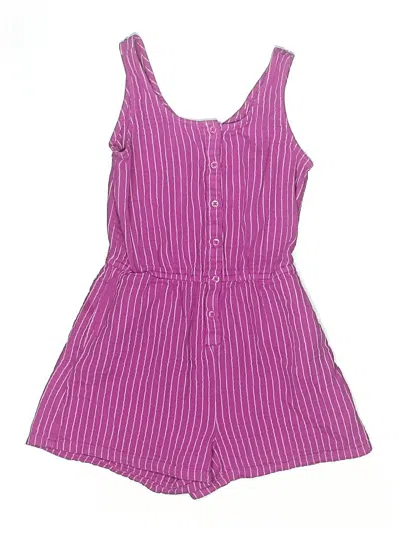 Pre-owned Gap Kids' Overalls In Purple
