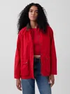 Gap Oversized Chore Jacket In Red