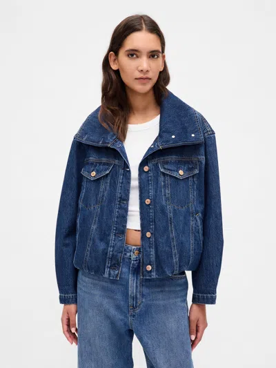 Gap Oversized Cocoon Denim Jacket