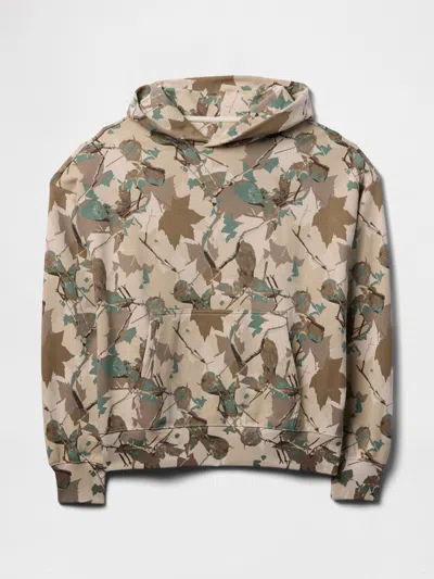 Gap Oversized Heavyweight Hoodie In Camo