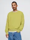 Gap Oversized Heavyweight Sweatshirt In Limon