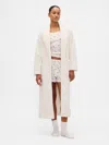 Gap Oversized Sherpa Robe In White