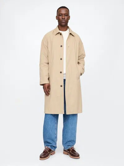 Gap Oversized Trench Coat In Classic Khaki