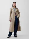 Gap Oversized Trench Coat In Neutral
