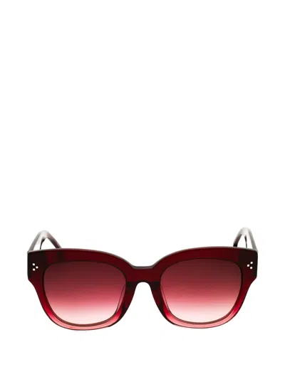 Gap Oversized-frame Sunglasses In Red