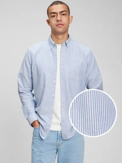 Gap Oxford Shirt In Blue