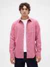 Gap Oxford Shirt In Pink