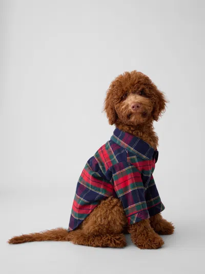 Gap Pet Softest Flannel Pj One-piece In Multi
