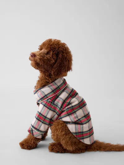 Gap Pet Softest Flannel Pj One-piece In Multi